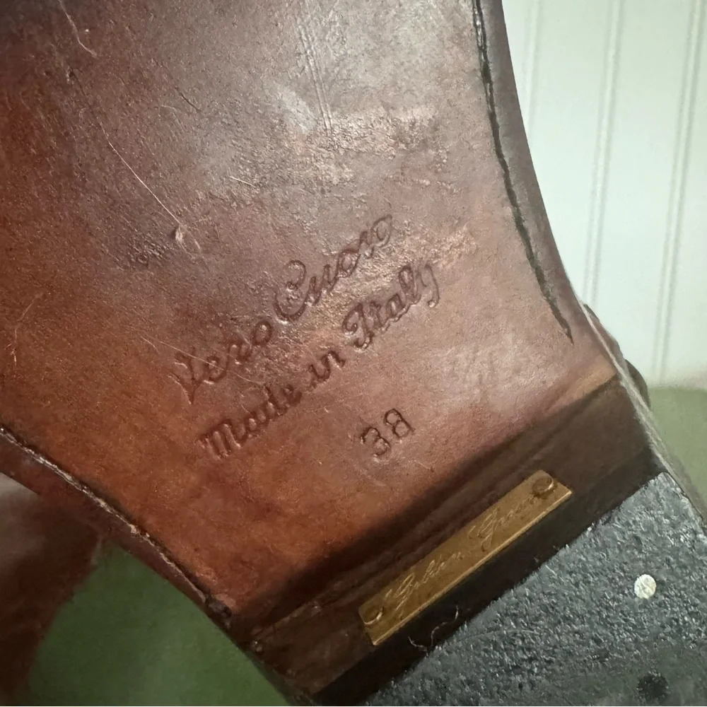 Golden Goose WISH STAR Cowboy Boots w Braided Accents *Handmade in Italy* - Picture 15 of 16